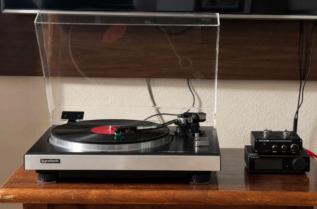 Toca Discos Gradiente DD-100Q - Impecável!  - Foto 2