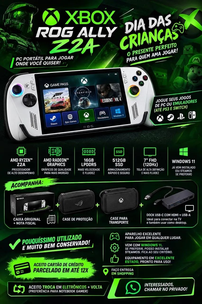 Xbox Rog Ally Z2A