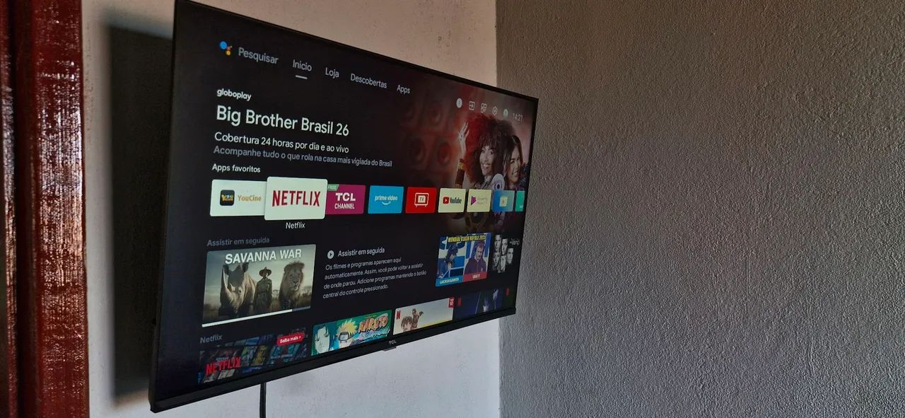 Tv tcl 32 polegadas  conservada - Foto 2