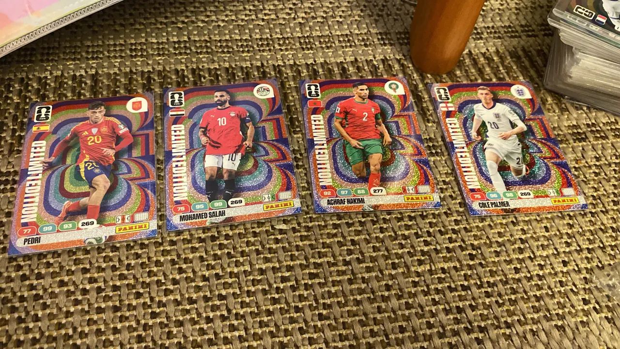 Cards adrenalyn xl limited edition 