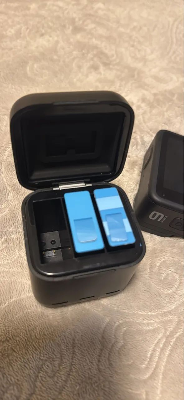 Câmera Go Pro 9 black + baterias adicionais  - Foto 5