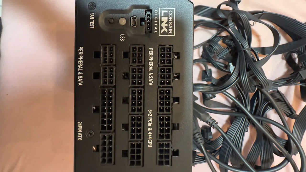 FONTE CORSAIR HX1200i 1200w ULTRA LOW PLATINUM  - Foto 2