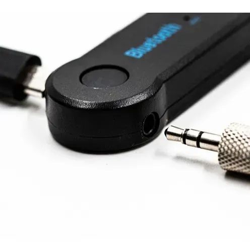 Adaptador Receptor Bluetooth Usb Musica P2 Chamada Som Carro Cor Preto - Foto 4