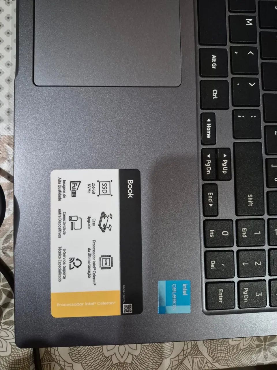 Notebook Samsung Book - Intel Celeron | Ótimo estado