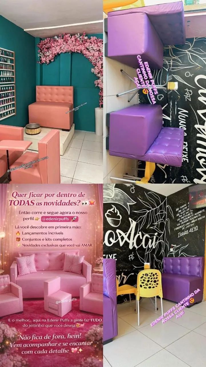 PUFFS DE ESPERA E VARIEDADES 