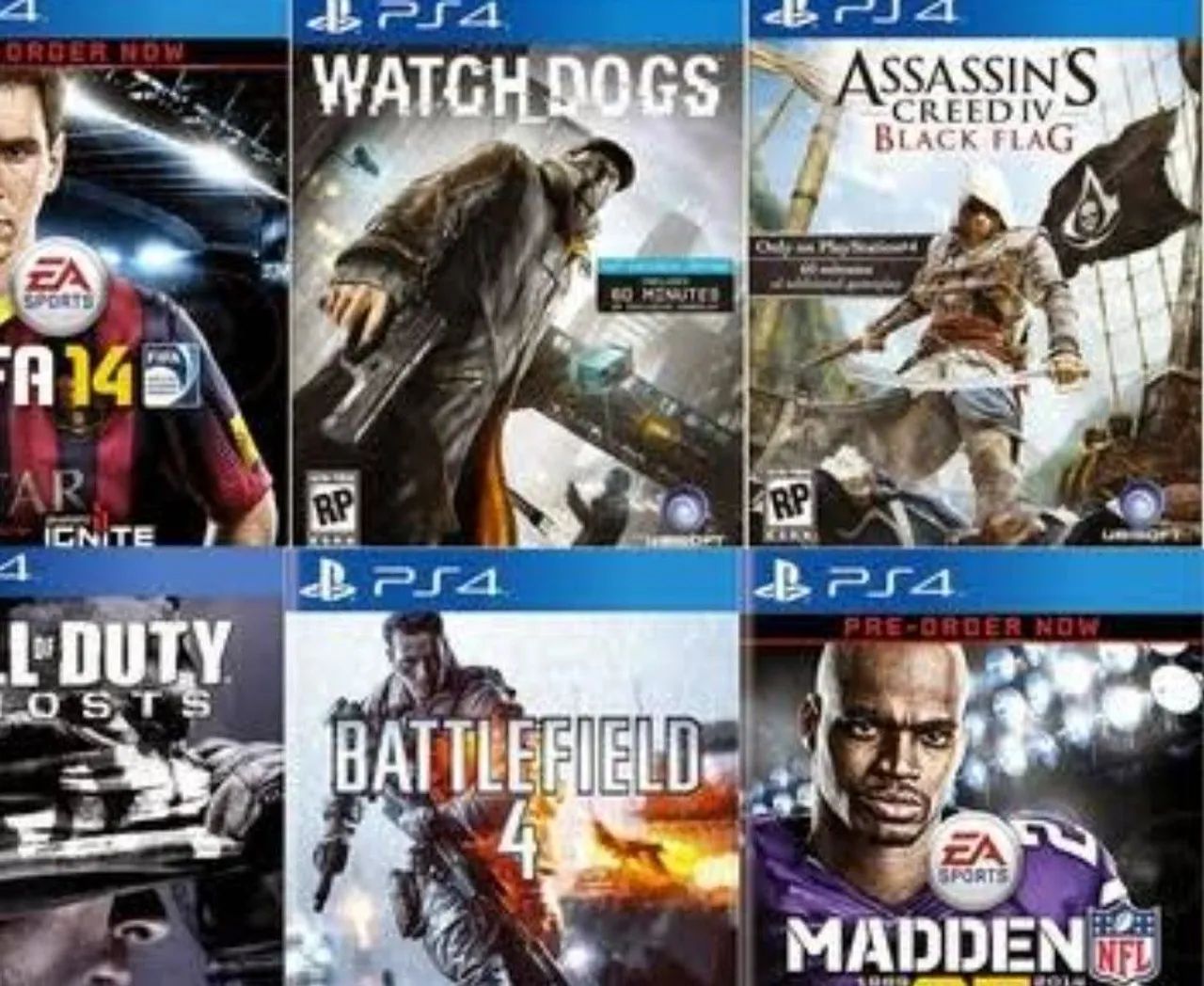 Jogos ps4 