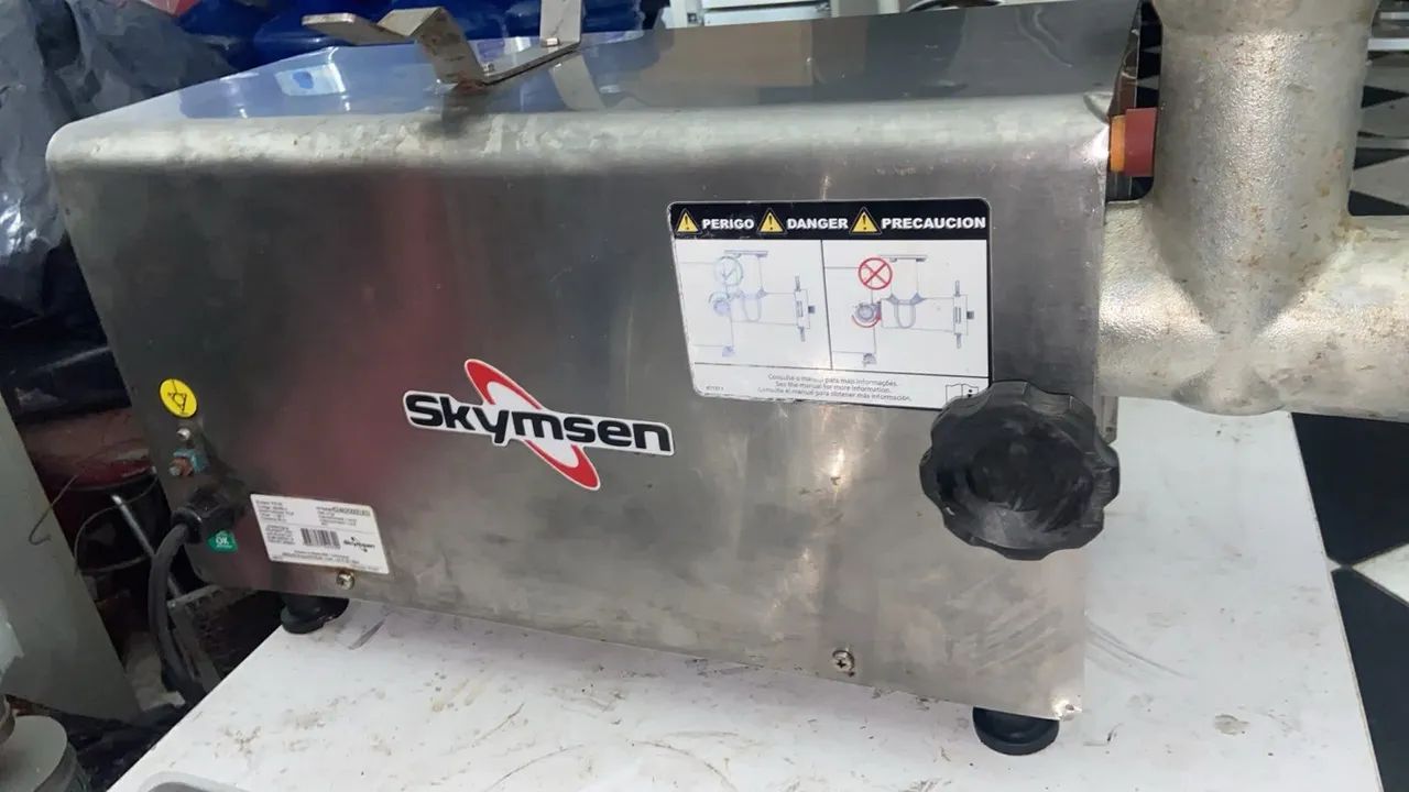 Moedor de Carne industrial Skymsen  - Foto 5