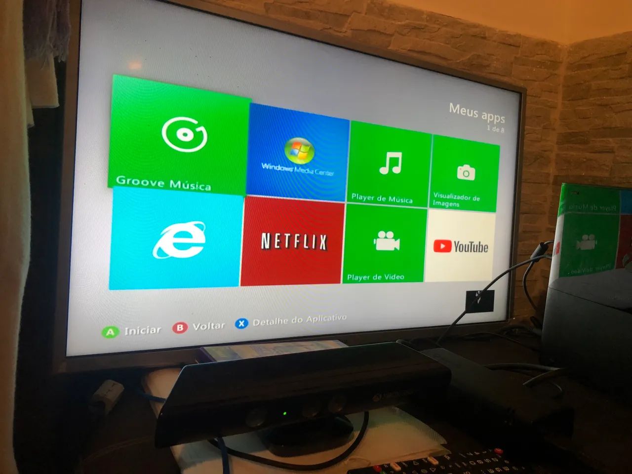 XBox 360 com Kinect - Foto 3