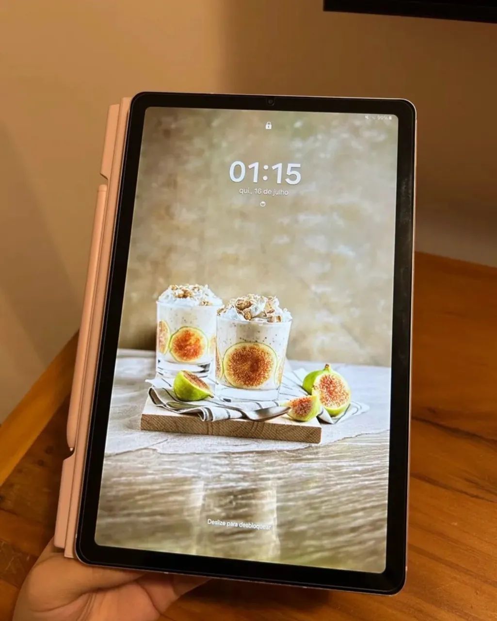 Galaxy Tab S6 Lite [64/GB] Rosa + S Pen + Capa ? Impecável - Foto 2