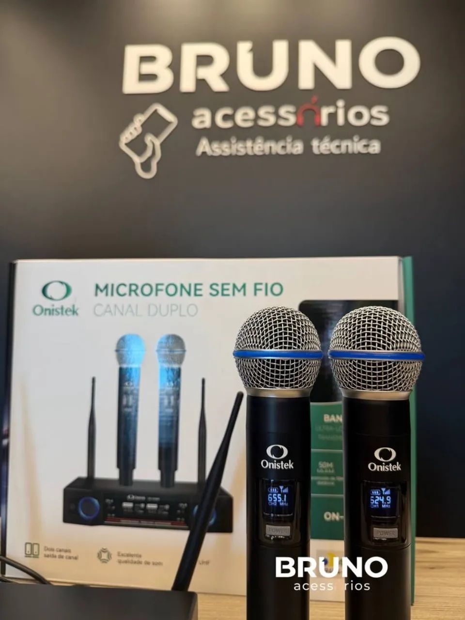 Microfone sem fio Duplo  - Foto 4