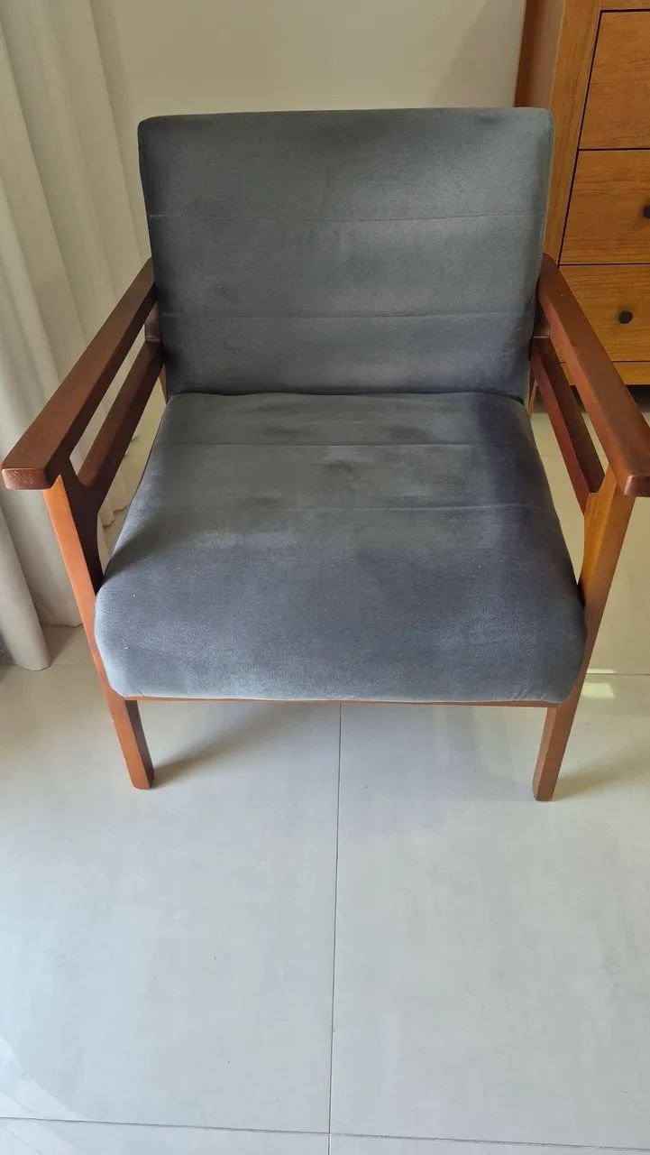 Poltrona estofada - Foto 2