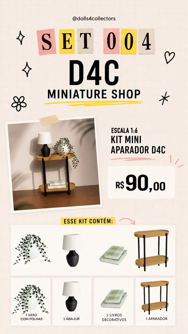 Móveis Miniatura para Barbie, Dioramas e Colecionadores. - Foto 3