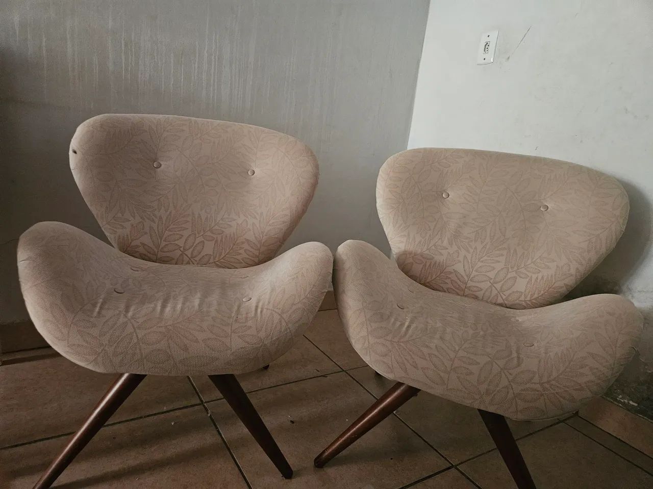 Poltrona de tecido