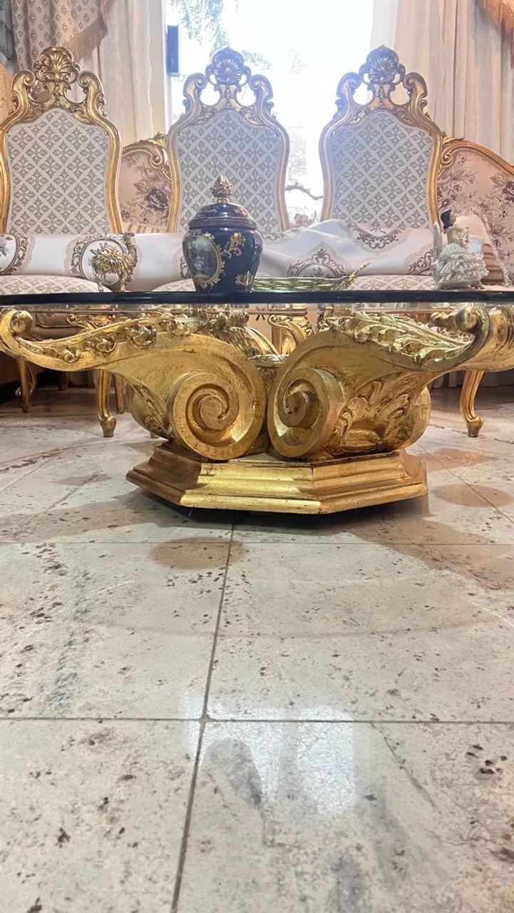 Mesa de centro Luís xv vintage clássica colonial  - Foto 2