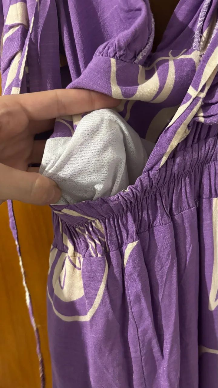 Macacão Calça Roxa  - Foto 5