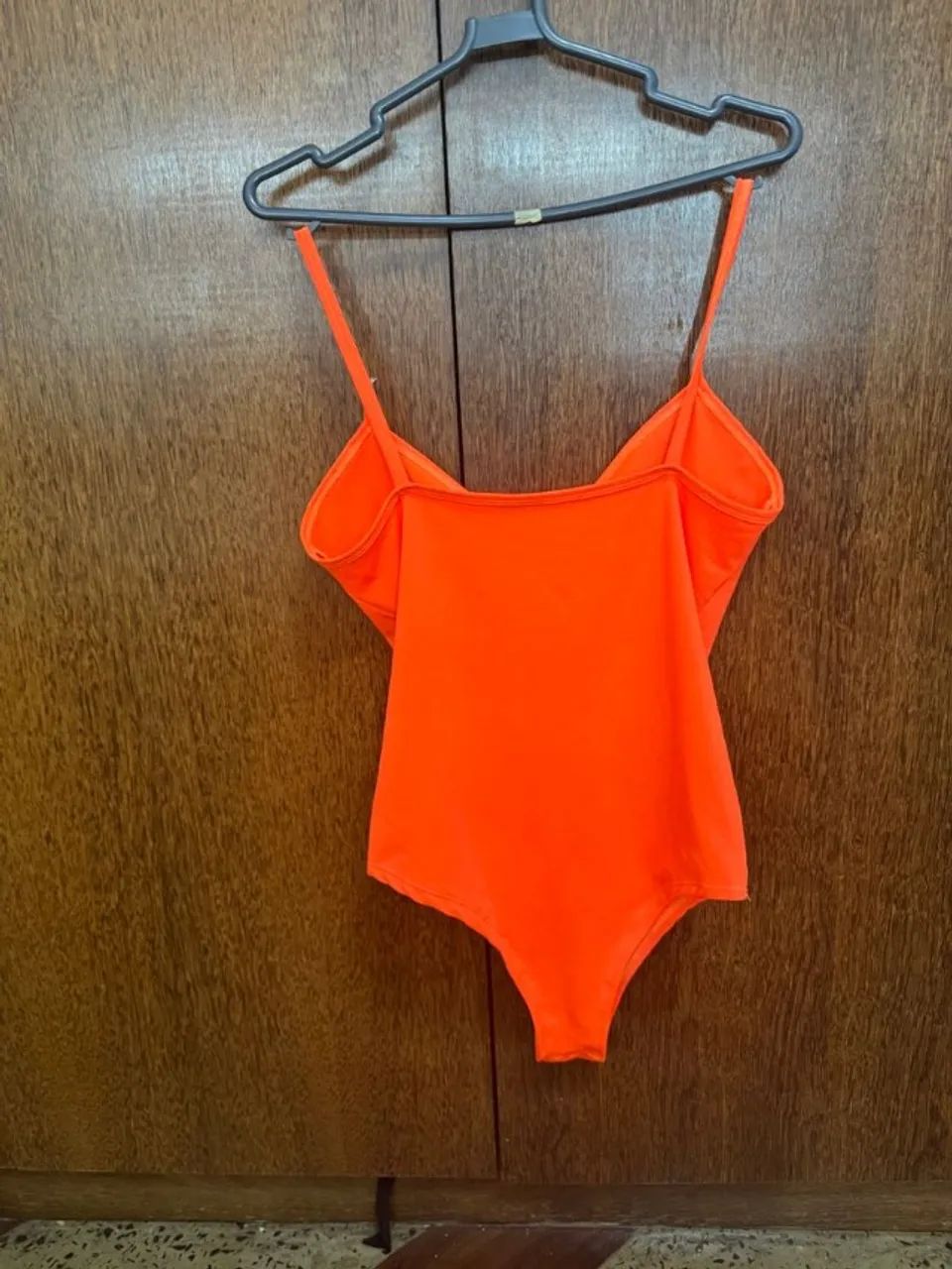 body feminino laranja m - Foto 2
