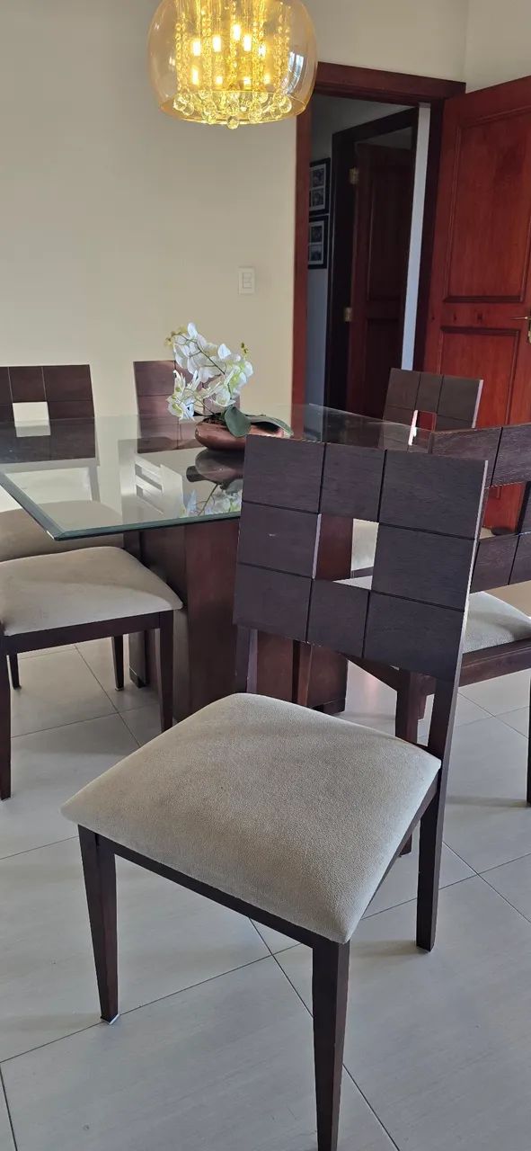 Conjunto mesa e 6 cadeiras - Foto 5