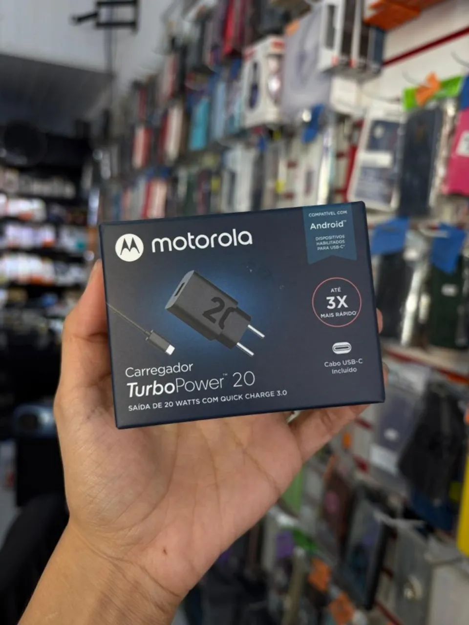 CARREGADOR MOTOROLA ORIGINAL