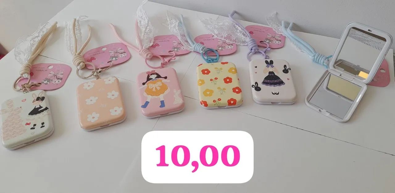 VENDO ESPELHOS DE BOLSA DUPLO
