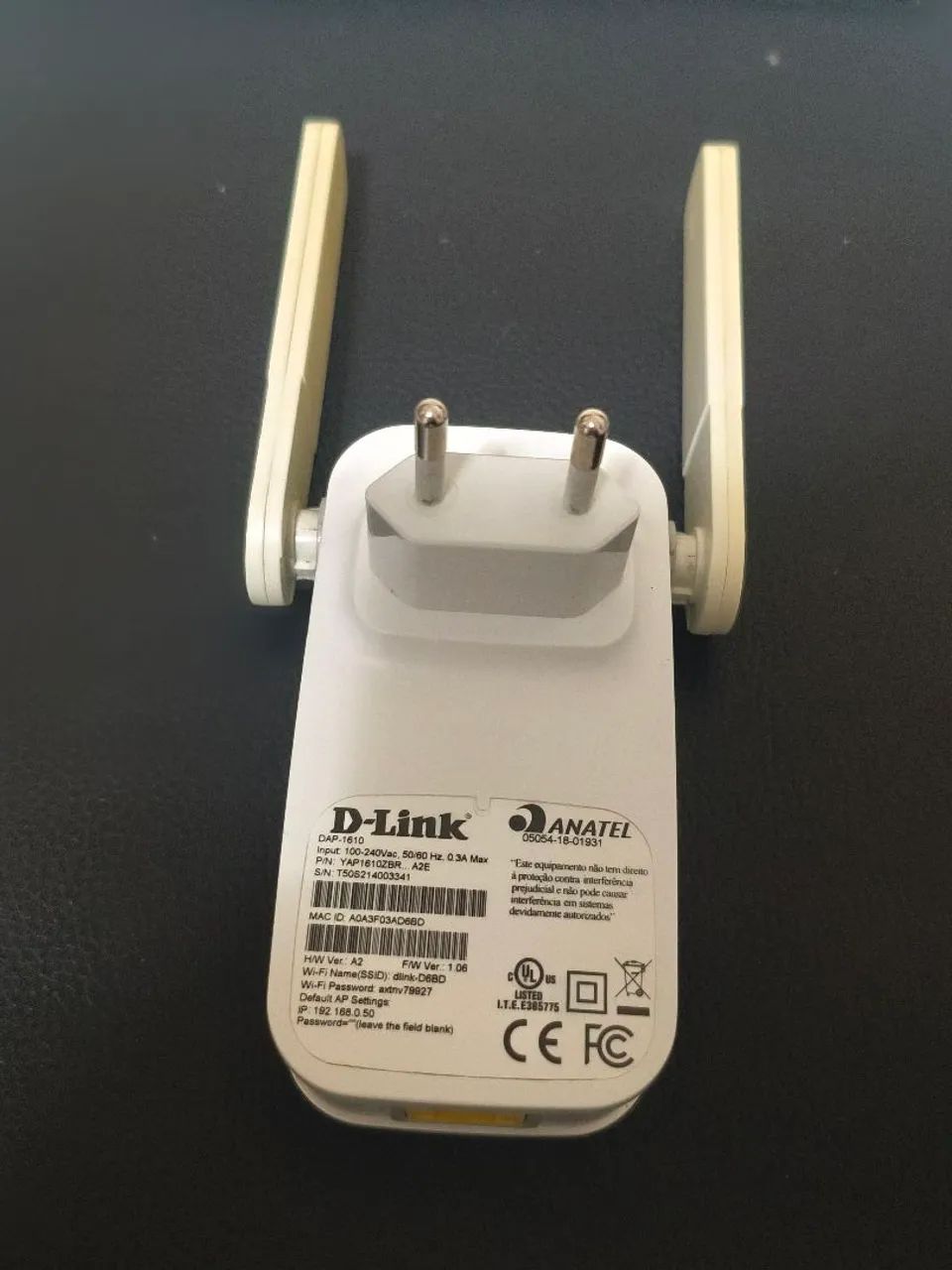 Repetidor Wi-Fi D-Link DAP-1610 - Foto 3