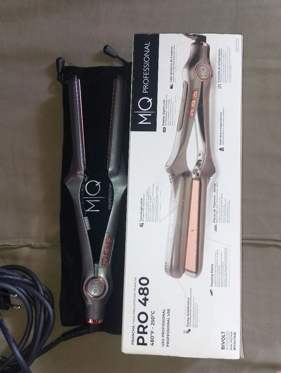 Chapinha MQ  PROFISSIONAL 480° grau na caixa