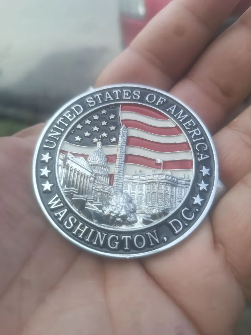 Medalhão comemorativo Washington DC - Foto 3