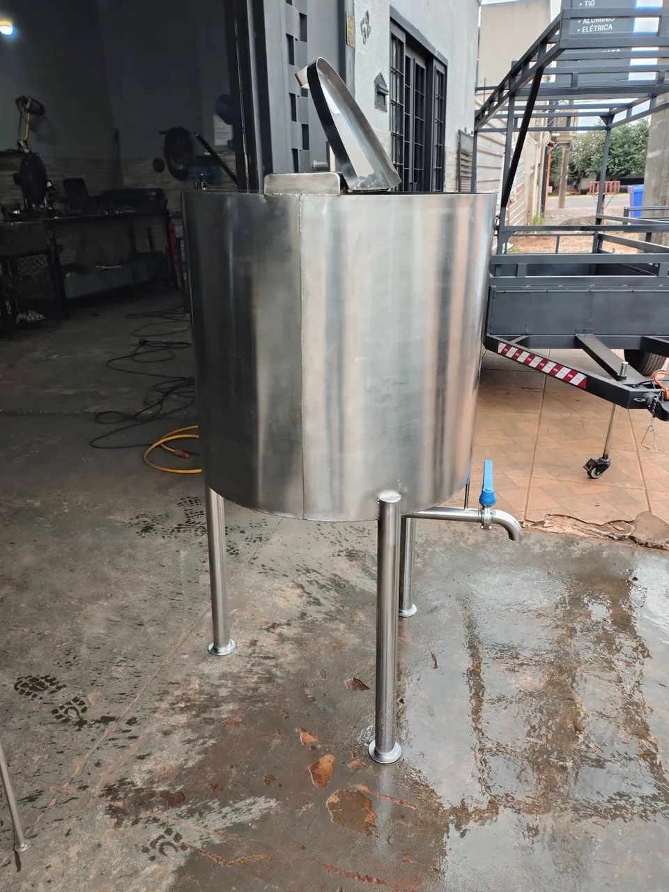 Tanque inox 250 L - Foto 2