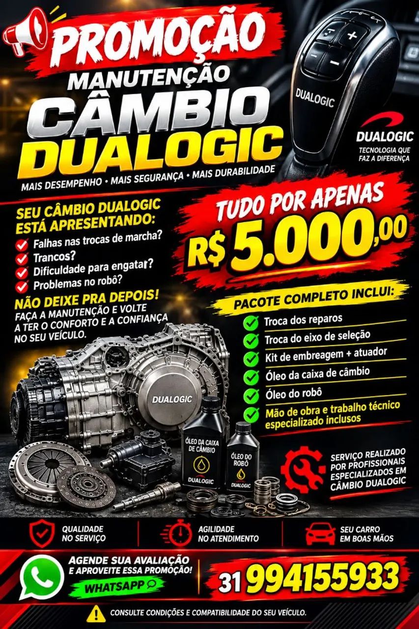Serviço de manutenção e reparo especializado em dualogic. 
