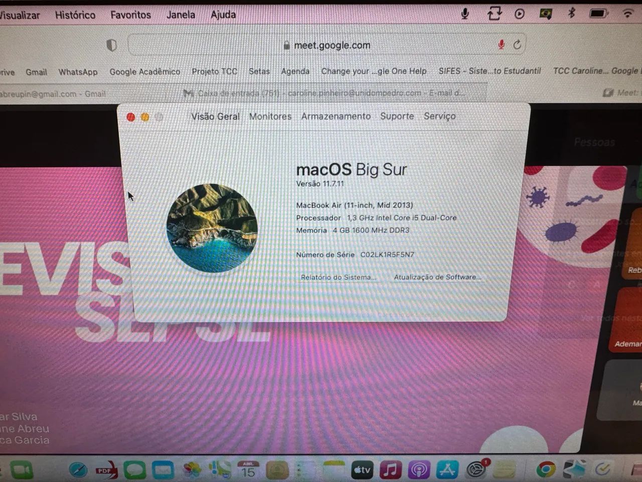 MacBook Air, 11? 2013 Core I5 Dual Core - Foto 2