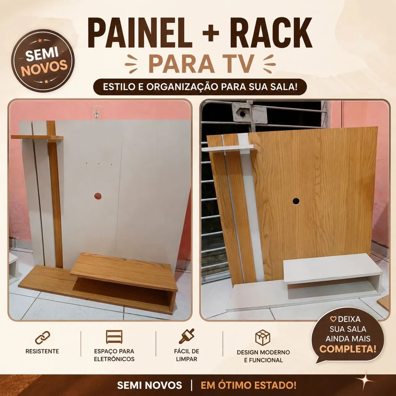 Vendo 2 Painéis de TV 