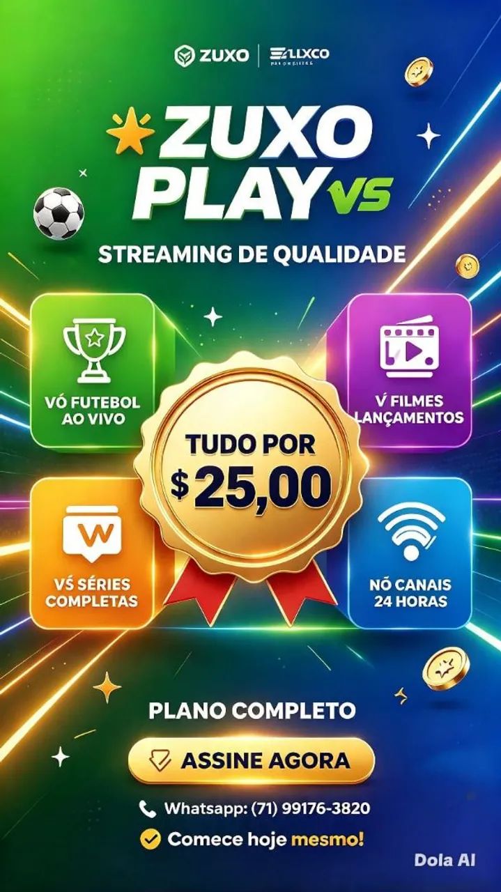 Zuxo play seu streaming 