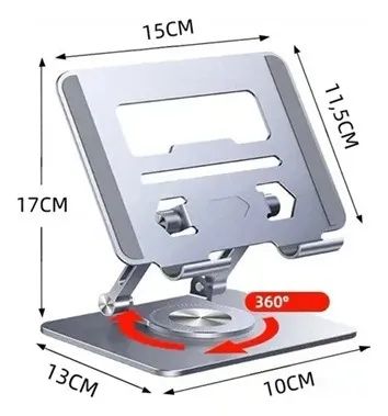 Suporte Articulado de Mesa para Celular e Tablet - Tomate