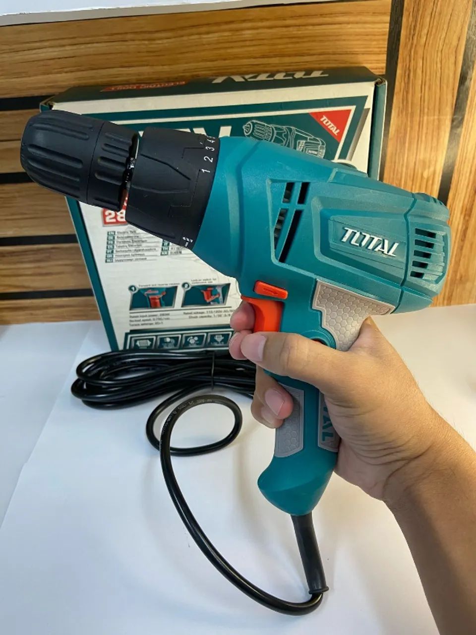 Parafusadeira Furadeira Elétrica 280W Total an2