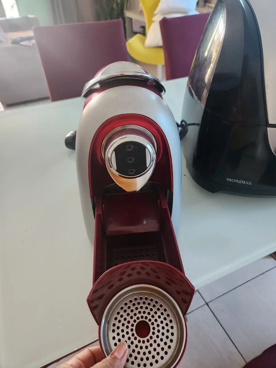 Cafeteira 3 corações  - Foto 2