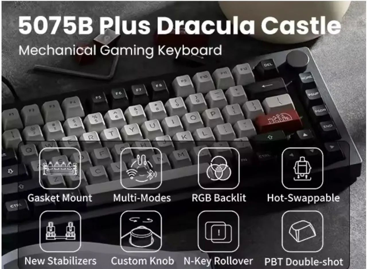 Keycaps Akko drácula  - Foto 5