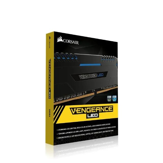 2x8 GB Memória RAM Corsair Vengance LED - 3000 MHZ