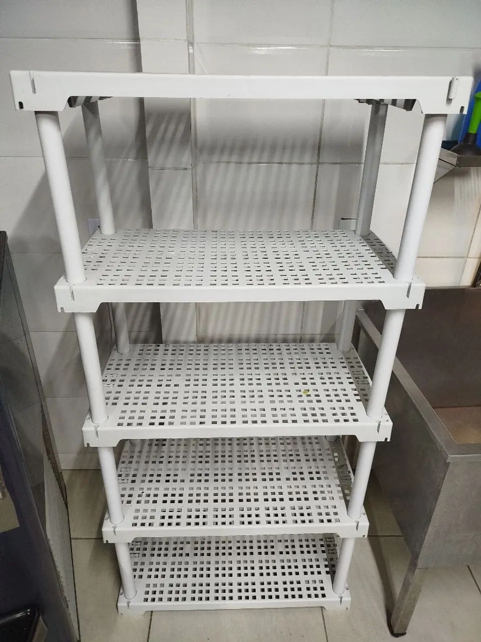 Estante com prateleiras para câmara fria e estoque  - Foto 3