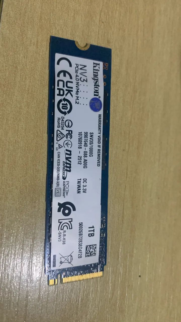 Ssd nvme nv3 1tb442876423276472323