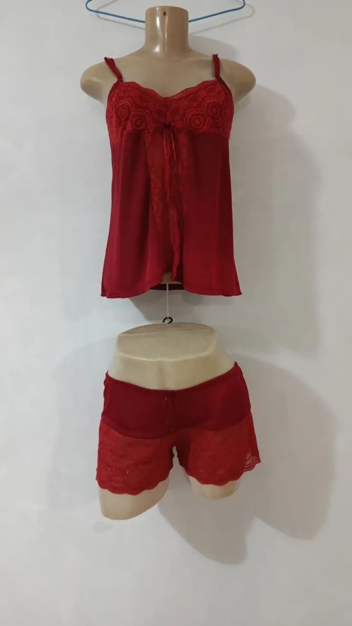 Lingerie roupas de dormir sensual - Foto 3