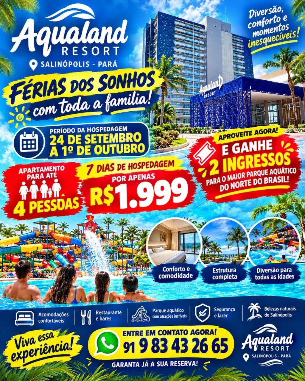 Aqualand Resort e Parque Aquático  - Foto 2