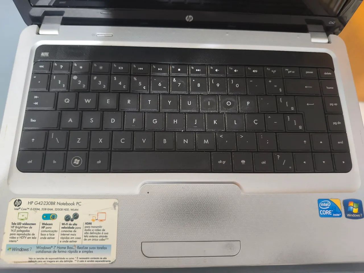 Vende-se Notebook HP i3
