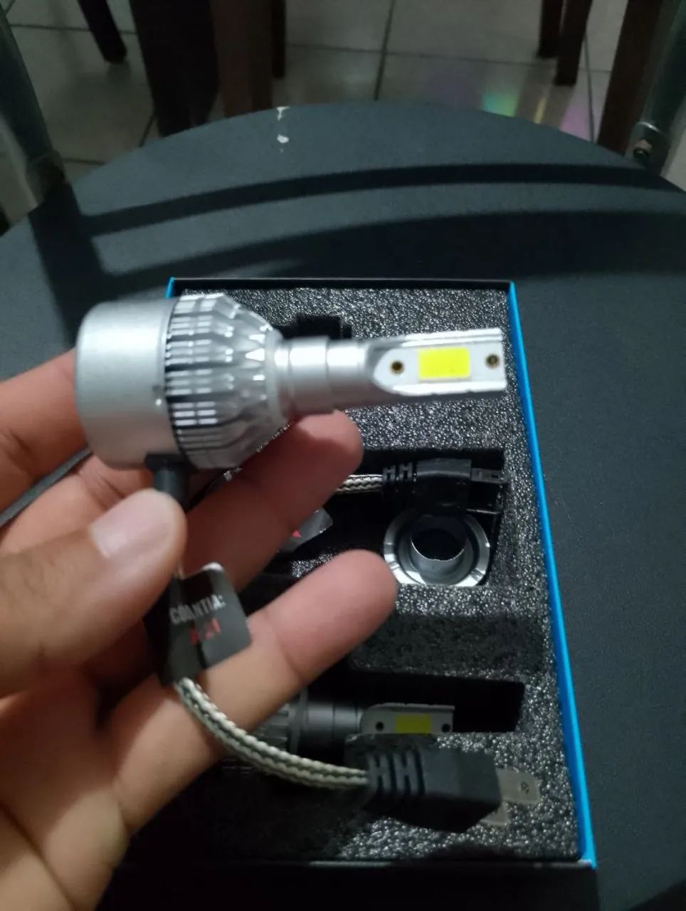 Lâmpada de led H7 12 volt 3.000 lumens  - Foto 2