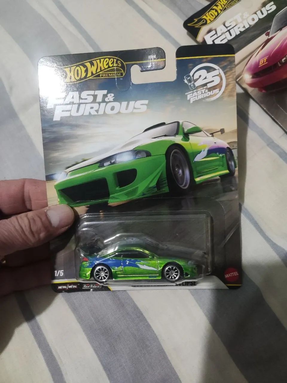 Eclipse Velozes e Furiosos 25 anos Premium Hotwheels 