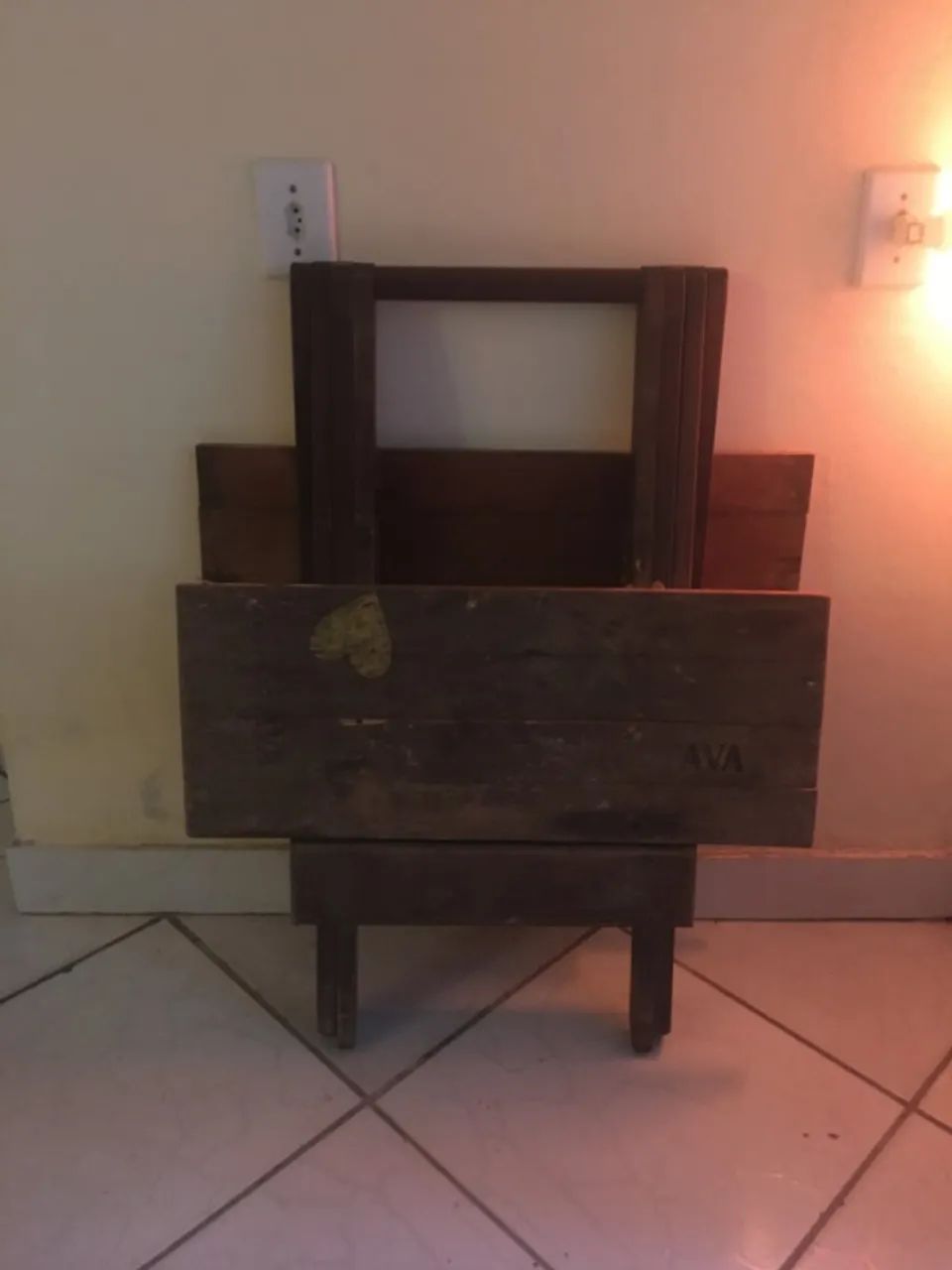 Mesa plegavel Madeira - Foto 3