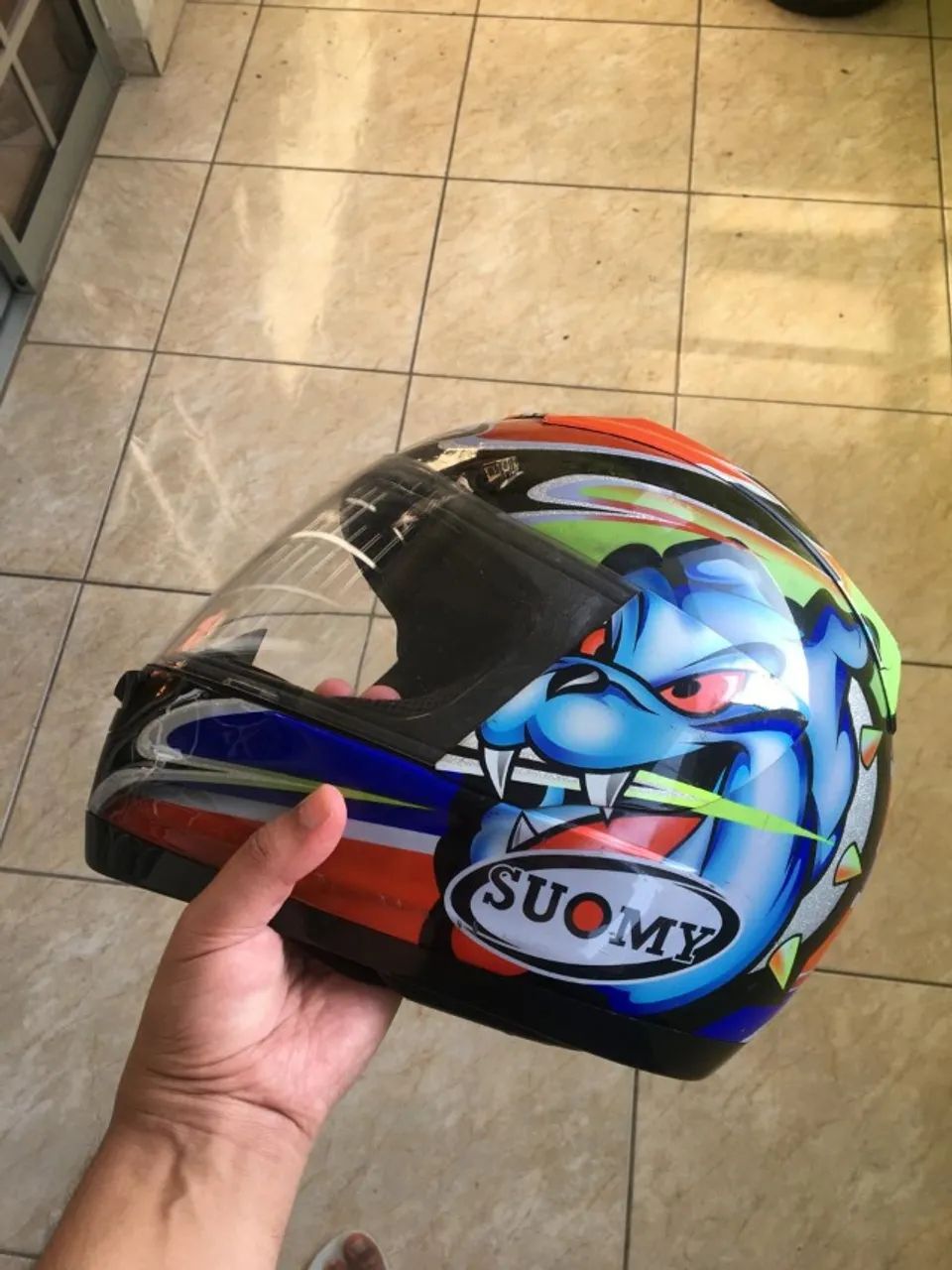capacete para moto de alta cilindrada 