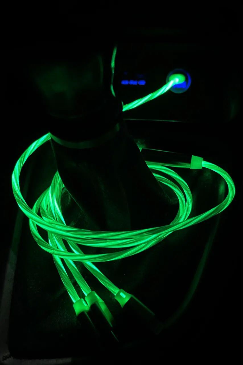 Cabo de carregamento rápido em led  - Foto 5