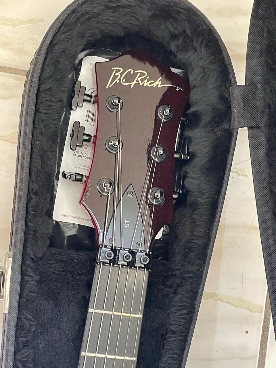 Bc Rich Mockingbird ST com hard case  - Foto 3