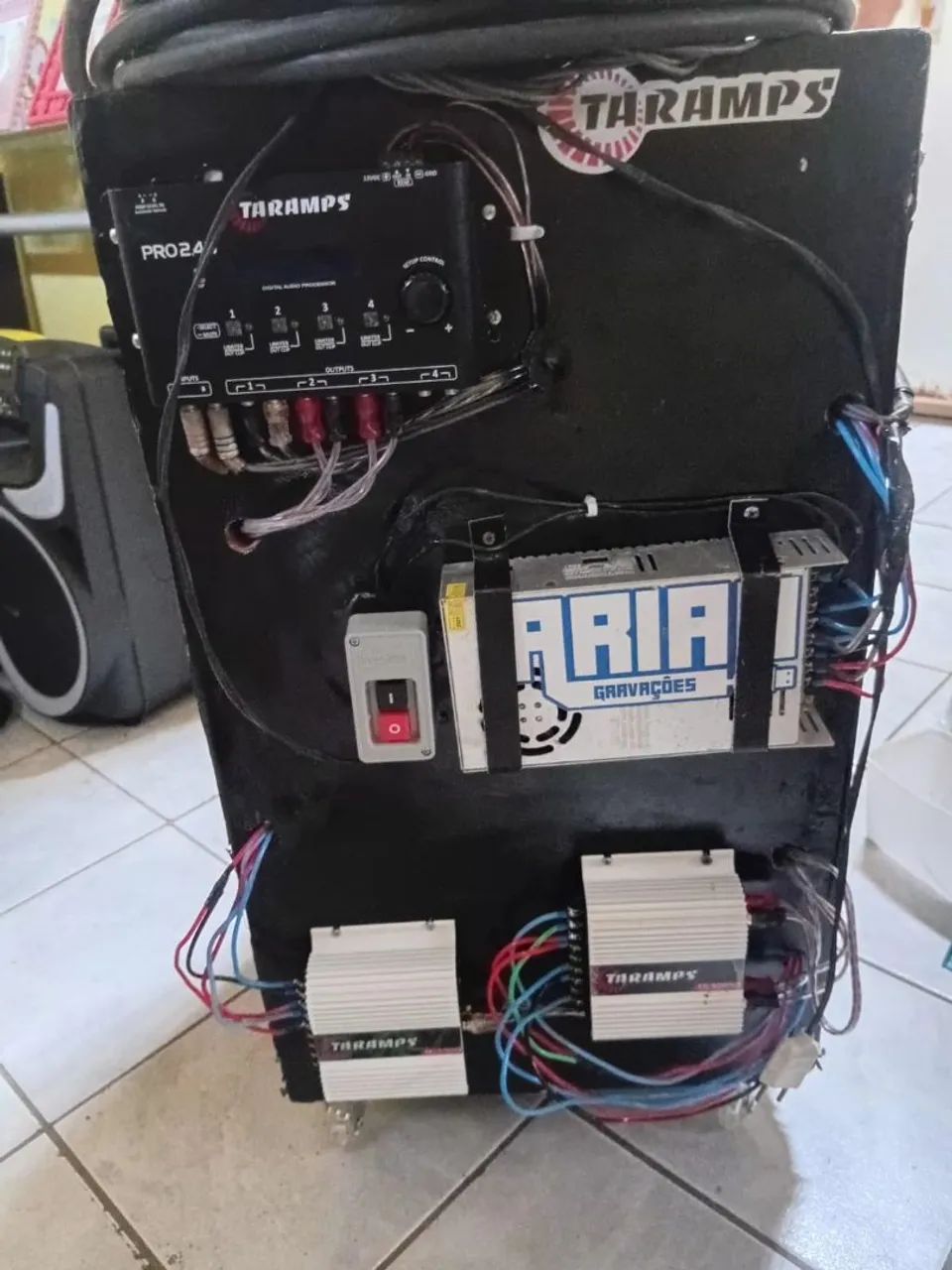 Caixa de som bobzinha com mesa de som  - Foto 3