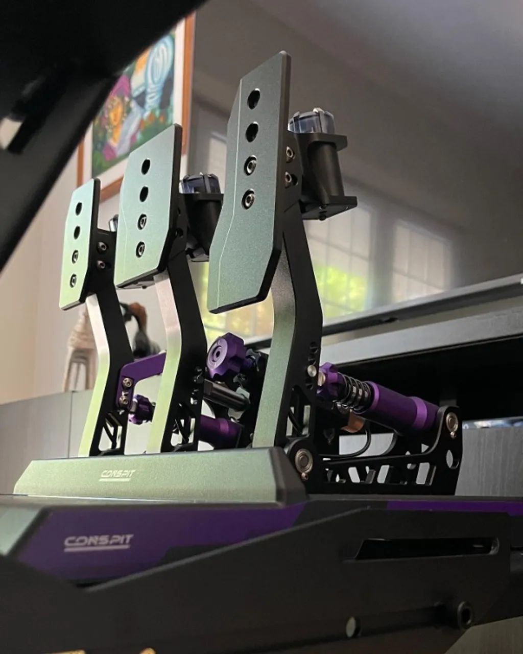 Pedais CONSPIT CPP LITE Hidráulicos Simracing PC