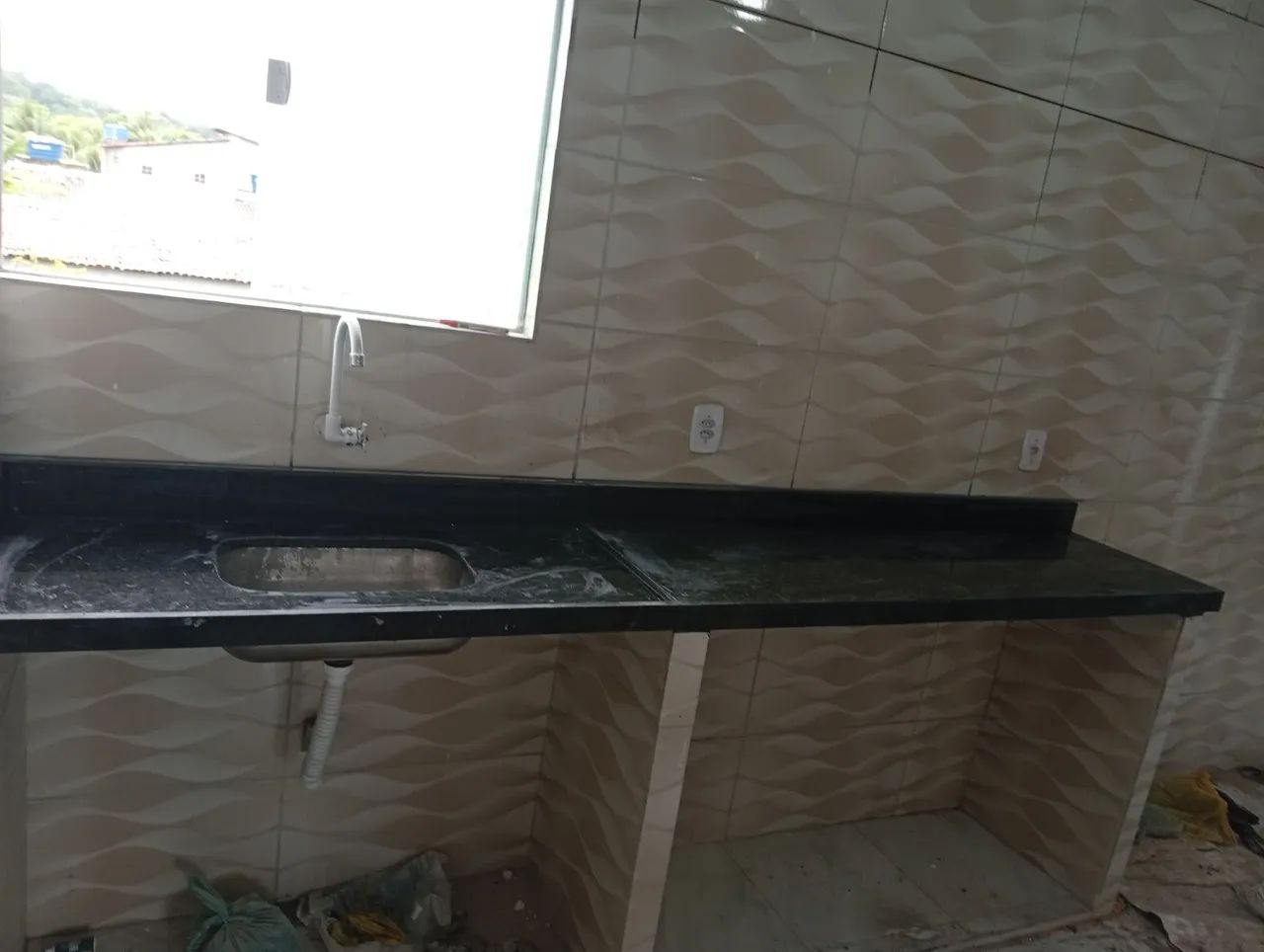 Bancada de cozinha no verde Ubatuba 